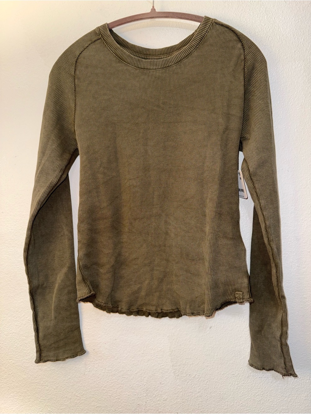 We The Free Long Sleeve Top - Olive Green